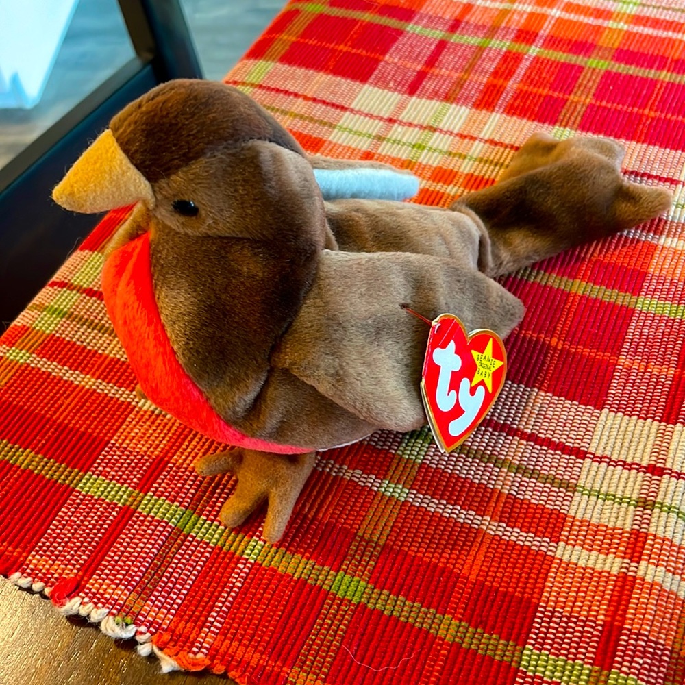 Ty Beanie Baby Robin Early Bird